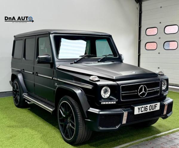 Mercedes-Benz G Class 5.5 G63 V8 BiTurbo AMG SUV 5dr Petrol SpdS+7GT 4WD Euro 6 (s/s) (571 ps)