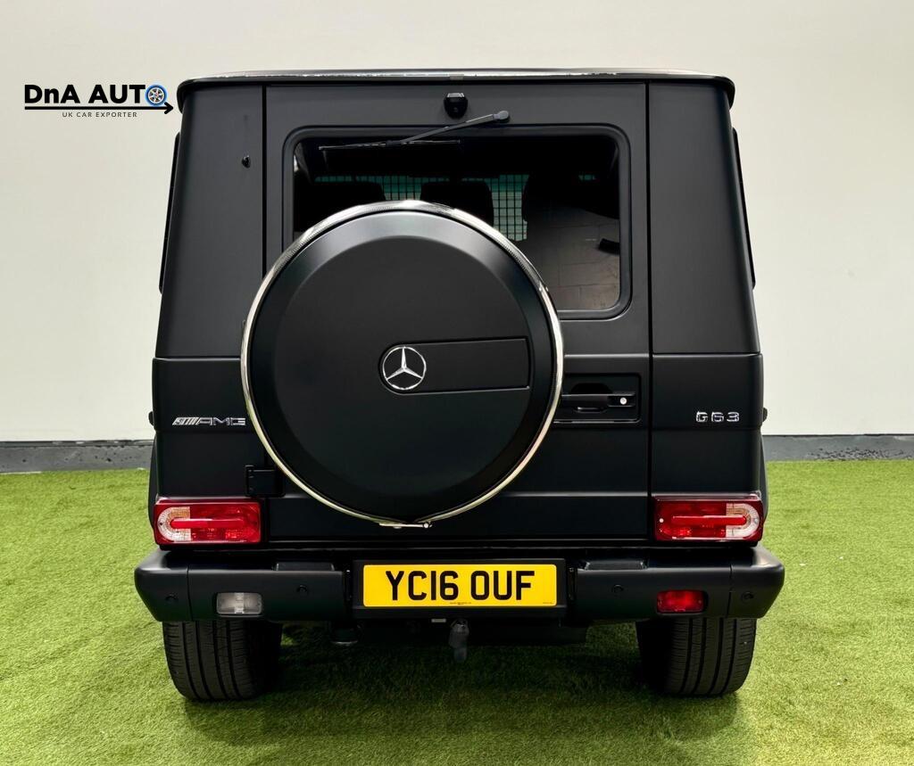 Mercedes-Benz G Class 5.5 G63 V8 BiTurbo AMG SUV 5dr Petrol SpdS+7GT 4WD Euro 6 (s/s) (571 ps)