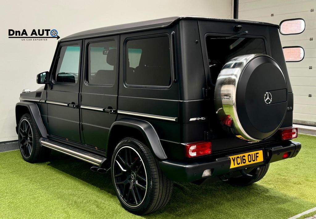 Mercedes-Benz G Class 5.5 G63 V8 BiTurbo AMG SUV 5dr Petrol SpdS+7GT 4WD Euro 6 (s/s) (571 ps)