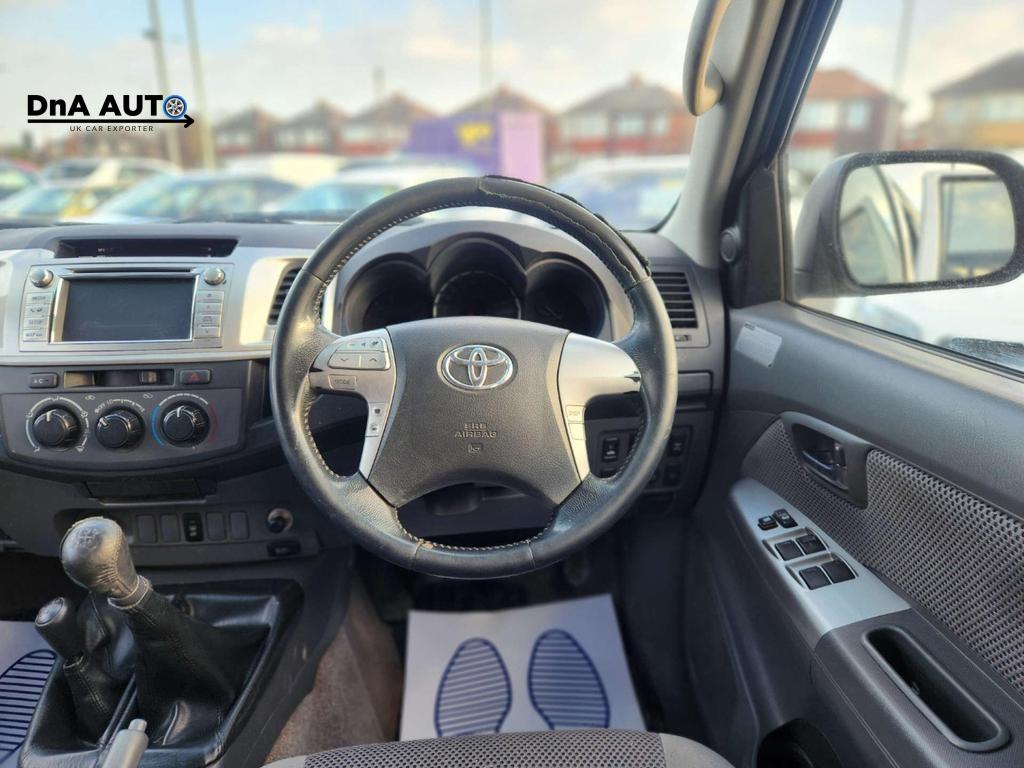 Toyota Hilux 2.5 D-4D HL3 Pickup Double Cab 4dr Diesel Manual 4WD Euro 5 (144 ps)