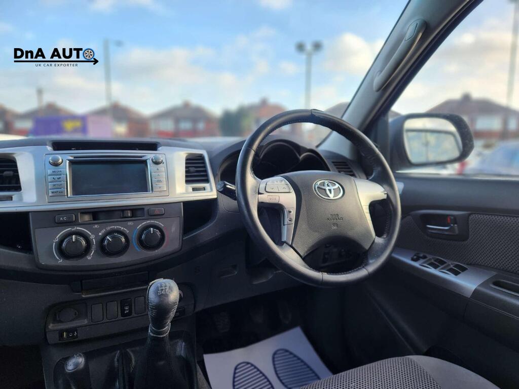 Toyota Hilux 2.5 D-4D HL3 Pickup Double Cab 4dr Diesel Manual 4WD Euro 5 (144 ps)
